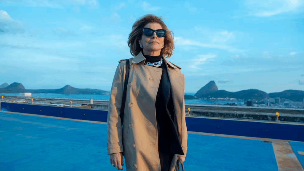 Segurou o rojão - Débora Bloch assumiu desafio de reviver Odete Roitman, a vilã mais temida da TV brasileira. Foto: Reprodução/Globo.