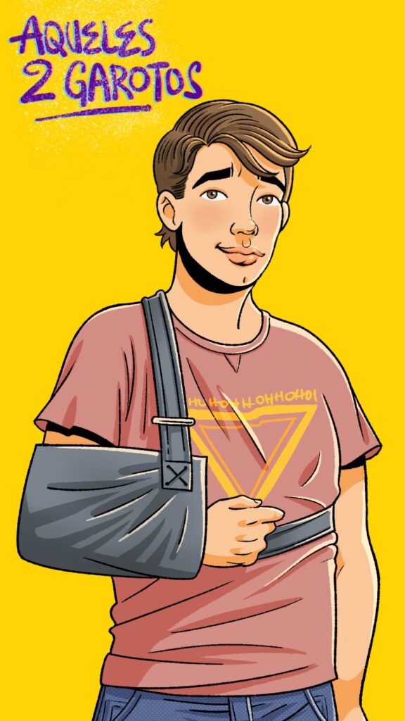 Cada quadro carrega mais do que imagem.
Carrega intenção, afeto e aquilo que não cabe em texto.
E é aí que Aqueles 2 Garotos encontra sua força.