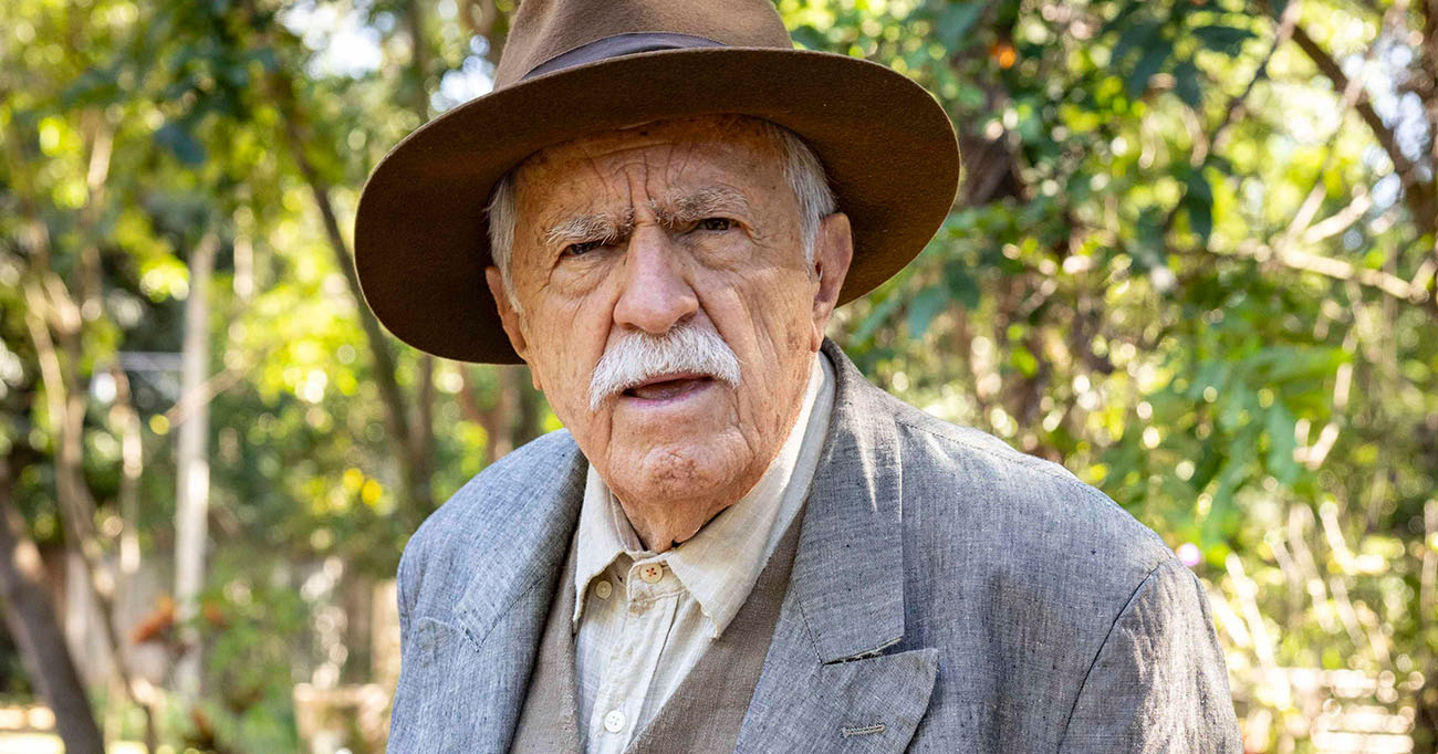 Ary Fontoura não apenas participa da novela, ele a engrandece sempre que aparece em cena. E deixa sua marca mais uma vez. Foto: Globo