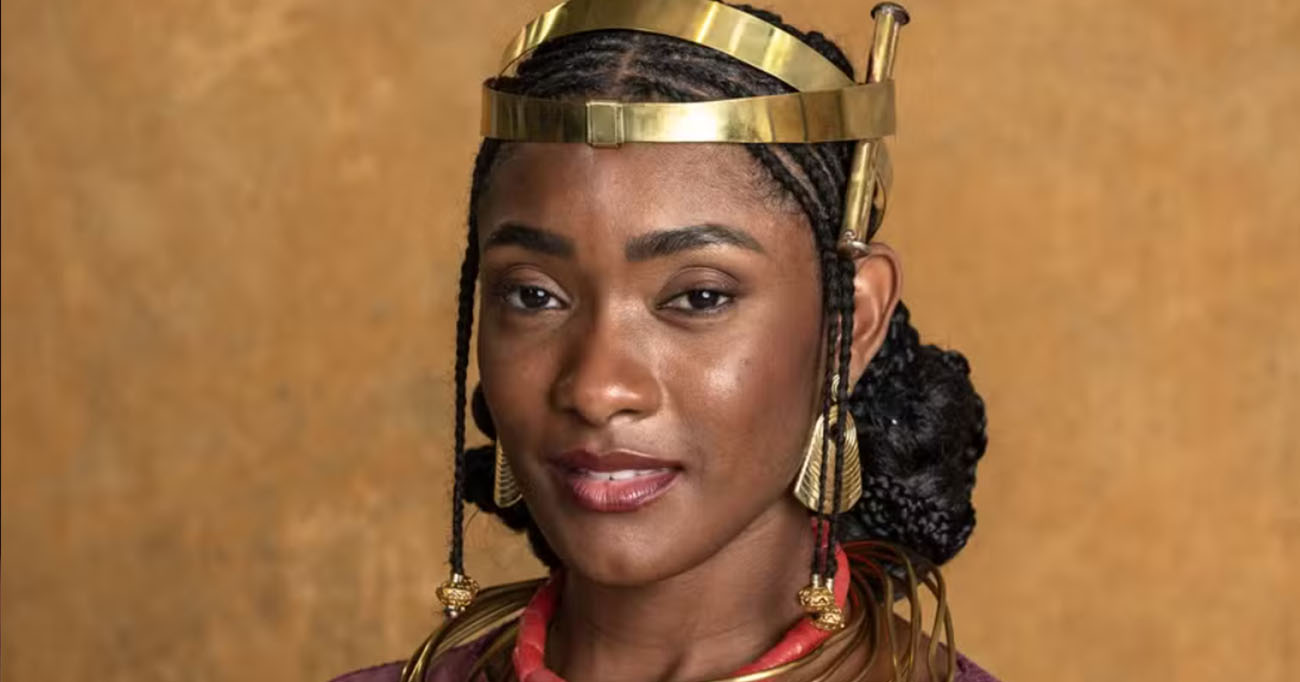 Erika Januza constrói uma rainha de dentro pra fora e se destaca como Niara em A Nobreza do Amor (Foto: Estevam Avellar - Globo)