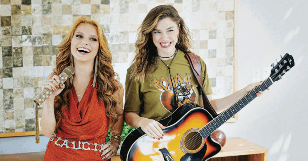 Temporada nova - Glaucia e Raissa já estão te esperando na terceira temporada de Rensga Hits, a série do feminejo que está em sua melhor fase no Globoplay.Foto: Vitor Peruzze/Cabecidade.