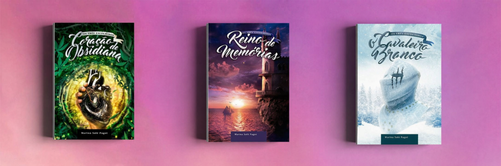 Cinco livros, múltiplas vozes, uma autora em constante transformação.