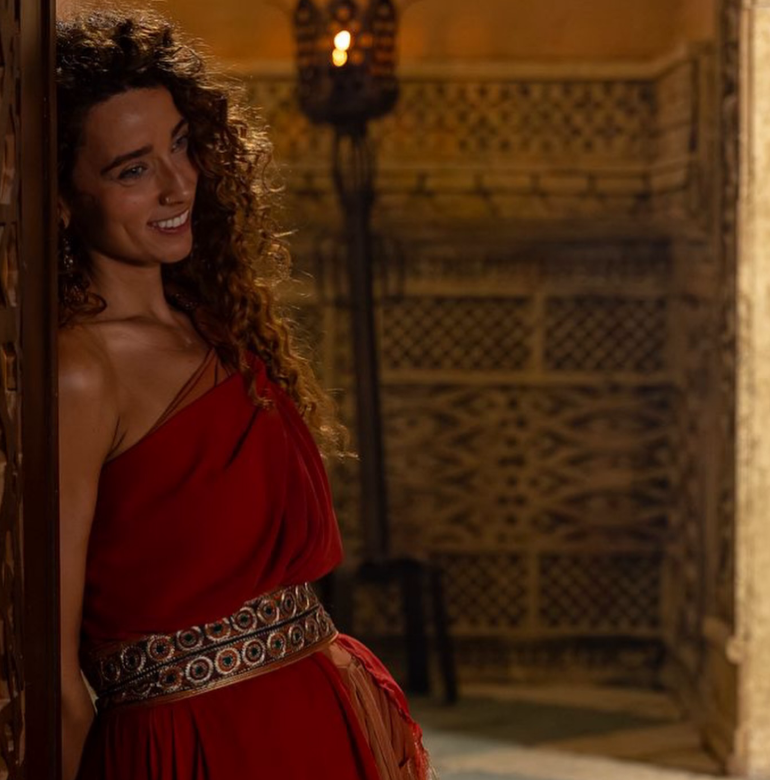 Gomer em cena: uma personagem intensa que promete marcar a nova série bíblica da Record. Foto: Divulgação/Univer Vídeo.