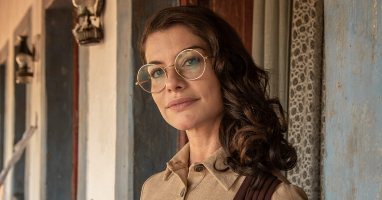 Entre tensão e desejo, Alinne Moraes conduz Jânia por camadas delicadas e arriscadas. Uma composição que equilibra razão, emoção e enfrentamento com rigor técnico e sensibilidade. (foto: estevam avellar/globo).