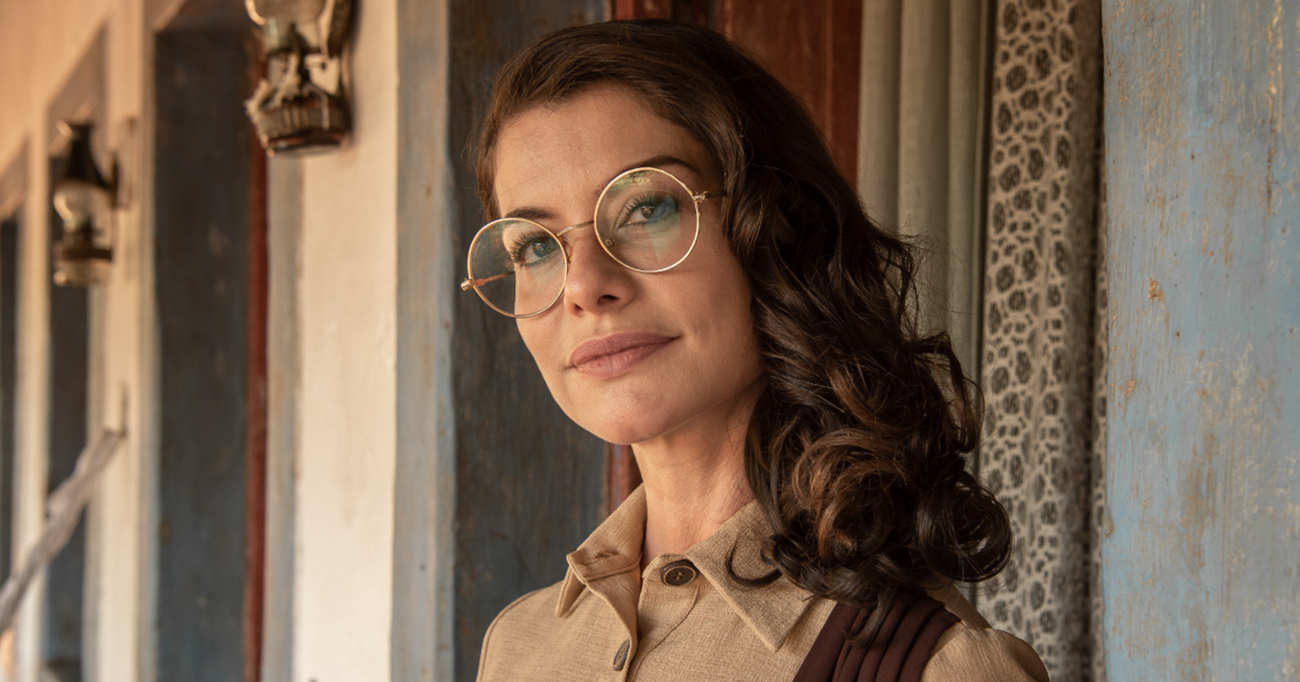 Entre tensão e desejo, Alinne Moraes conduz Jânia por camadas delicadas e arriscadas. Uma composição que equilibra razão, emoção e enfrentamento com rigor técnico e sensibilidade. (foto: estevam avellar/globo).