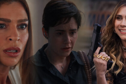 Três mulheres, três forças em colisão e um mesmo combustível: o desejo de controle. Em Três Graças, Grazi Massafera, Fernanda Vasconcellos e Daphne Bozaski constroem vilãs que não cabem no rótulo do “mal pelo mal”. Elas manipulam, provocam, desestabilizam mas, acima de tudo, existem com camadas, contradições e presença narrativa. Arminda, Samira e Lucélia não pedem licença. Elas ocupam. E quando aparecem, a novela muda de tom. Fotos: Reprodução/Globoplay