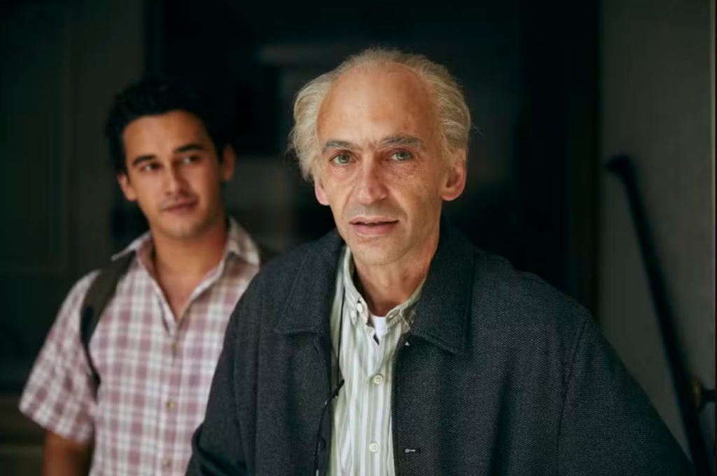 Júlio Andrade e Filipe Bragança em cena de Betinho – No Fio da Navalha, série que Lipe Binder define como o trabalho “que mais tem sua cara”. Foto: Loiro Cunha