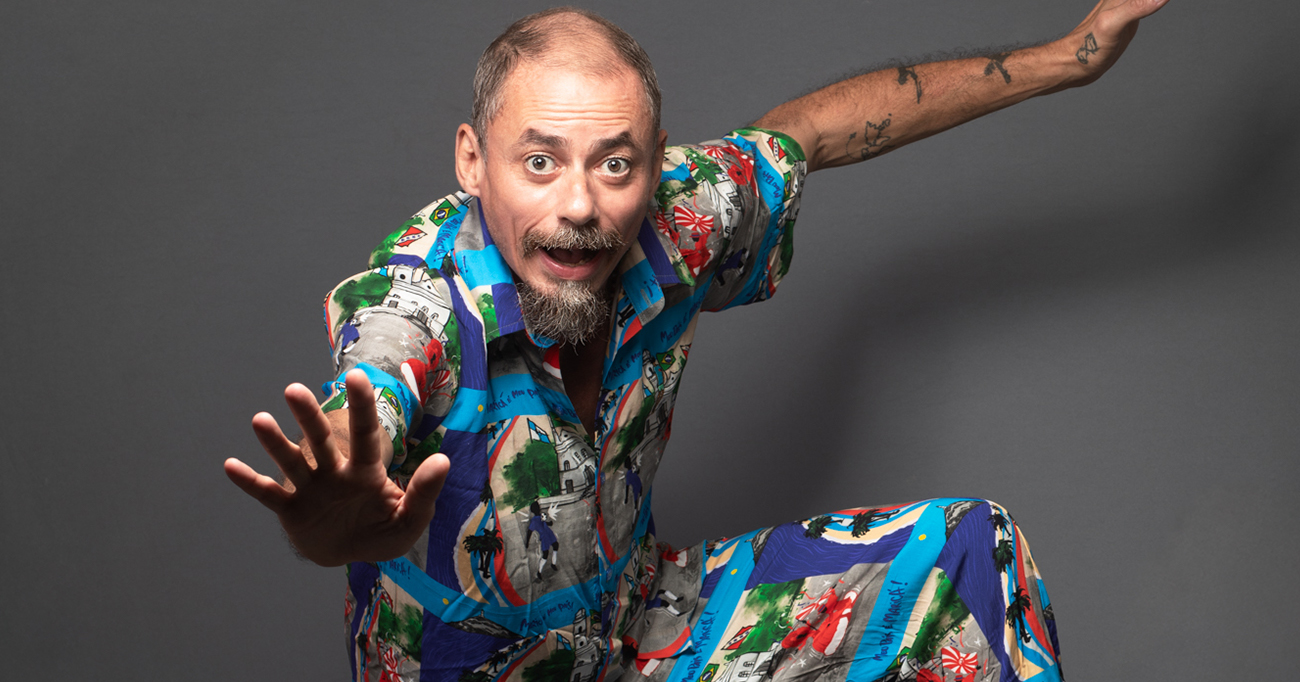 Jack Berraquero fala sobre Carolina, Quarto de Despejo, Impuros, Socorro! Tô Falido, sua formação no teatro de rua e mais de duas décadas de trajetória. Foto Ibsen Vasconcellos
