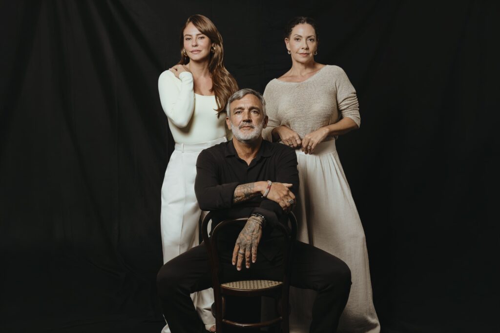 Paolla Oliveira, Fabiula Nascimento e Rogério Gomes, o Papinha, no elenco e direção de Mãe Imperfeita, nova série da Netflix.
