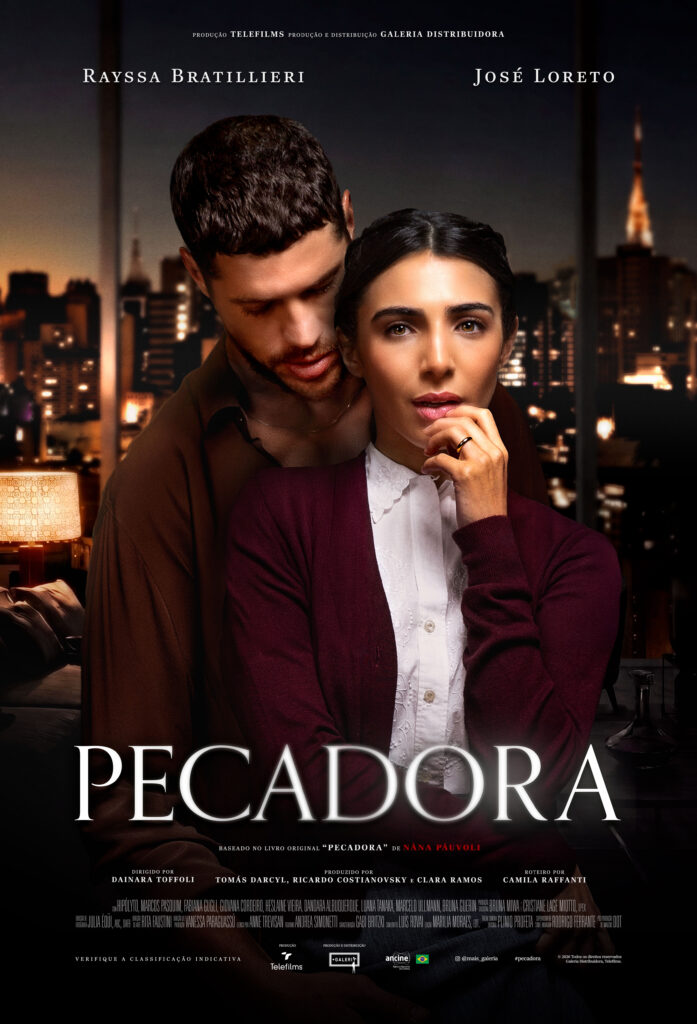 “Pecadora” ganha pôster oficial com Rayssa Bratillieri como protagonista