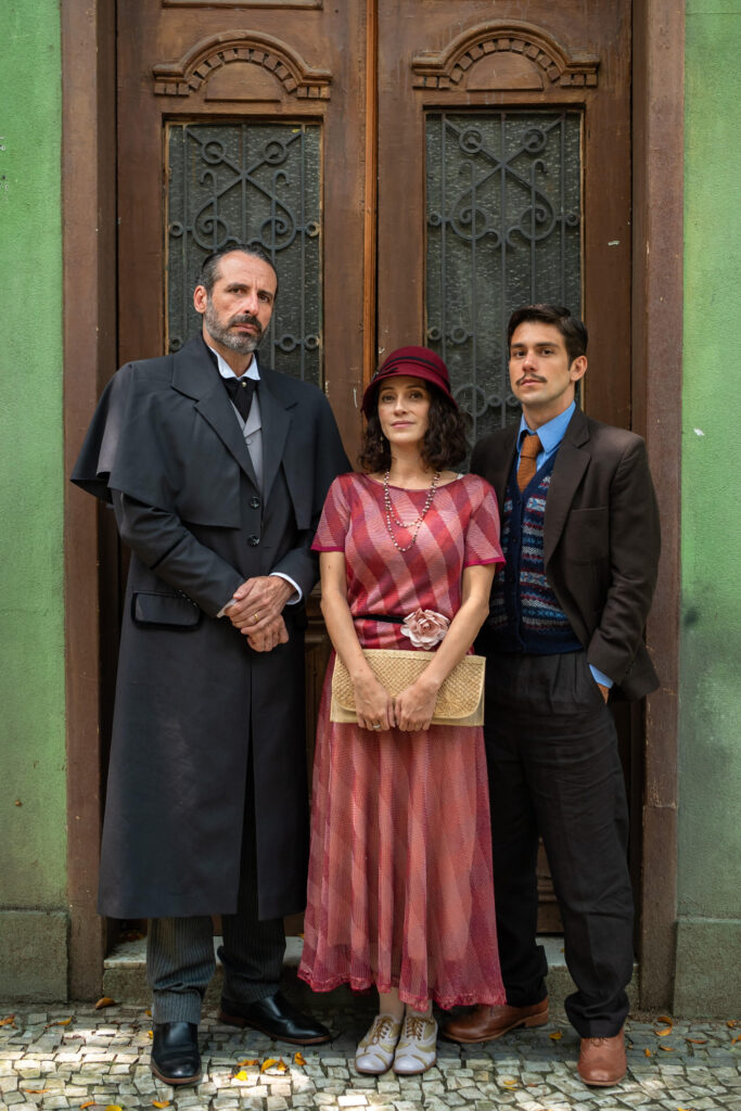 Quitéria Kelly, Daniel Rangel e César Ferrario dão vida a Maria Helena, Manoel e Fortunato, família atravessada por conflitos, silêncios e violência em A Nobreza do Amor. Foto: Estevam Avellar/Globo.