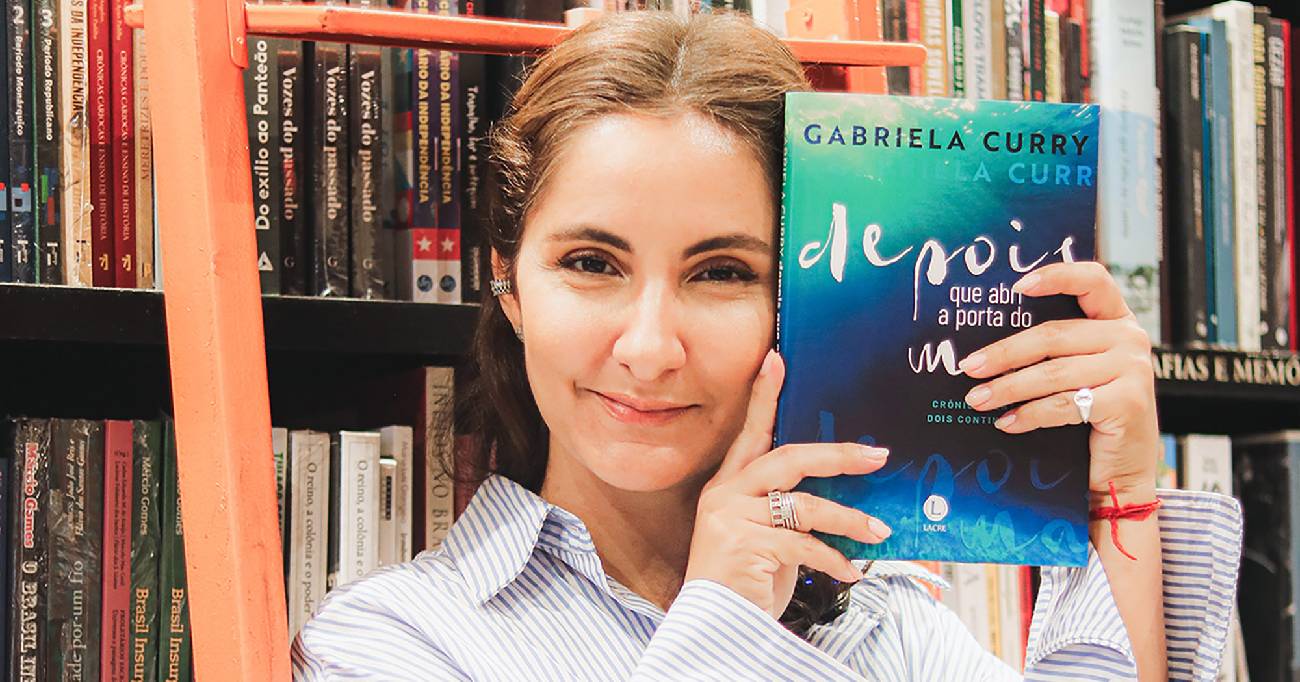 Gabriela Curry transforma 25 anos entre Brasil e Portugal em crônicas sobre identidade, liberdade e recomeços