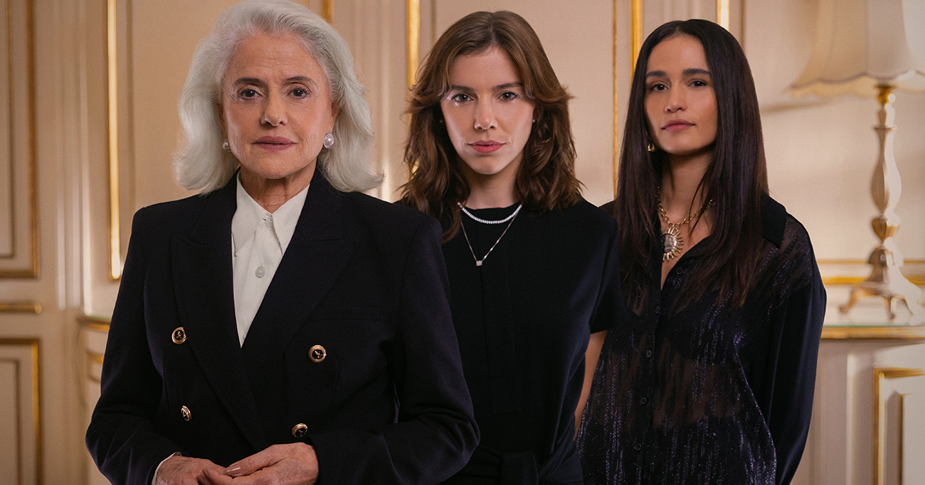 Marieta Severo, Alice Wegmann e Nanda Costa protagonizam Dom de Iludir, nova série da Netflix
