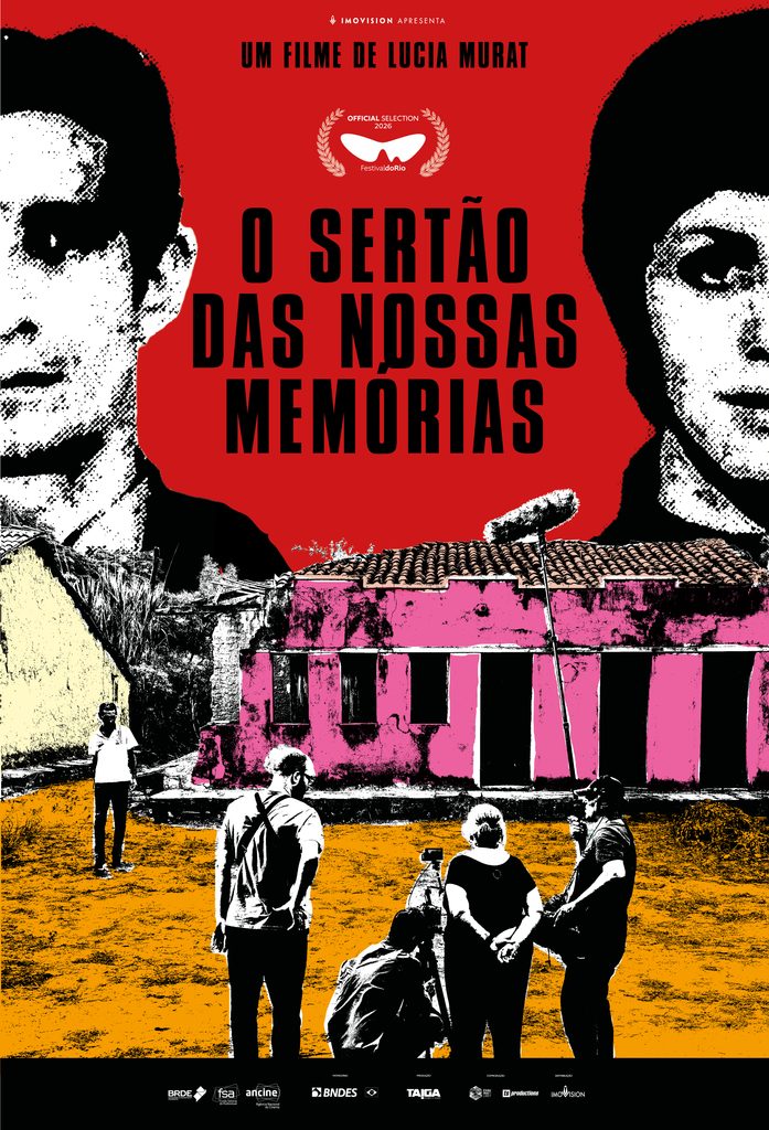 Cartaz oficial de “O Sertão das Nossas Memórias”, novo documentário dirigido por Lucia Murat.