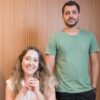 Marcos Pitta e Mariana Valverde